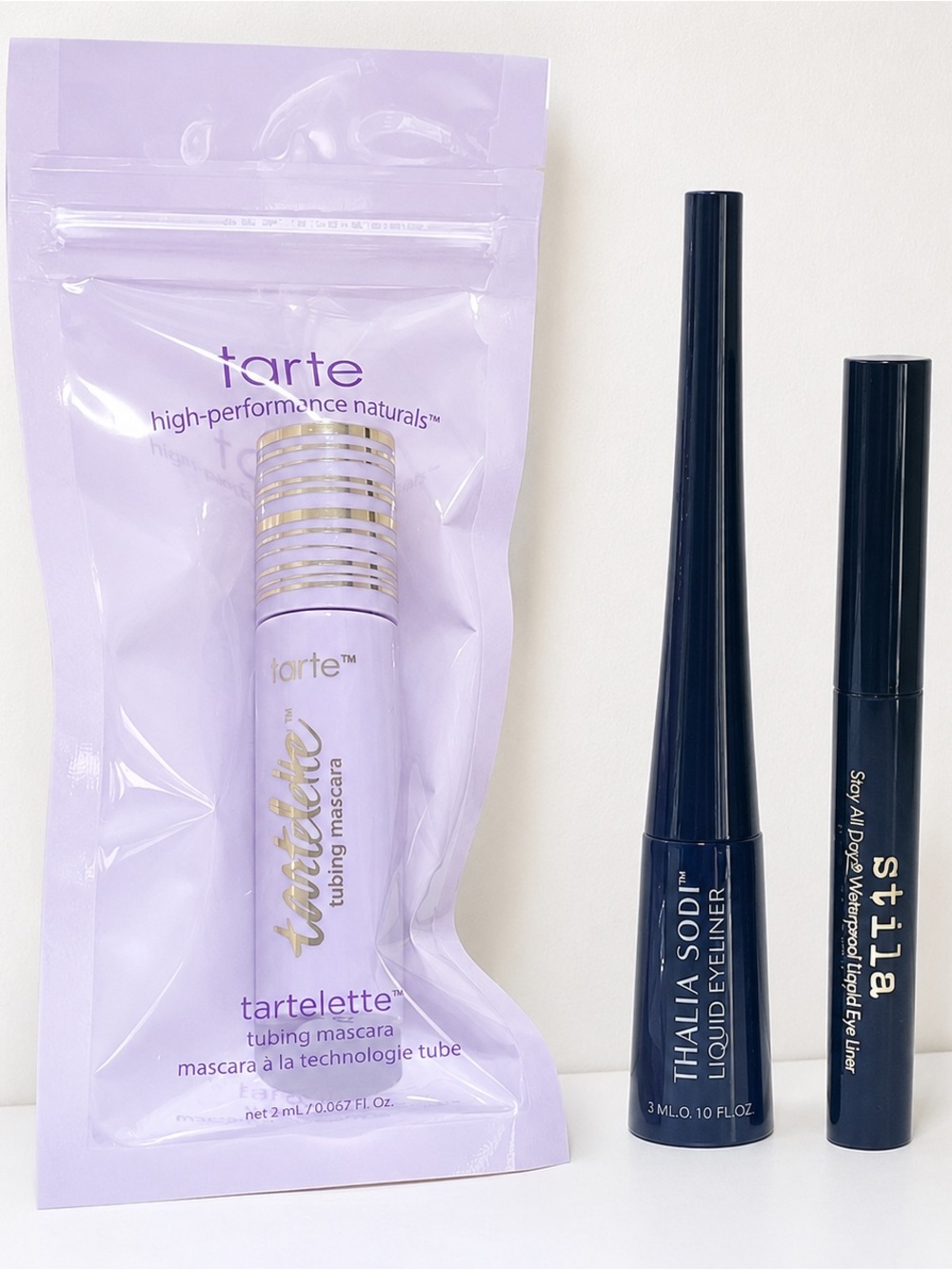 Liquid Eyeliners & Tarte Mascara-3 Mini’s-NEW